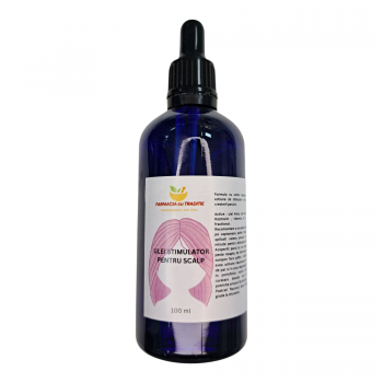 ULEI STIMULATOR REGENERANT ANTI CADERE PAR cu Amla, Ricin si Rozmarin 100ml