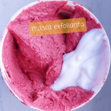exfoliere enzimatica cu acizi din pulberi vegetale