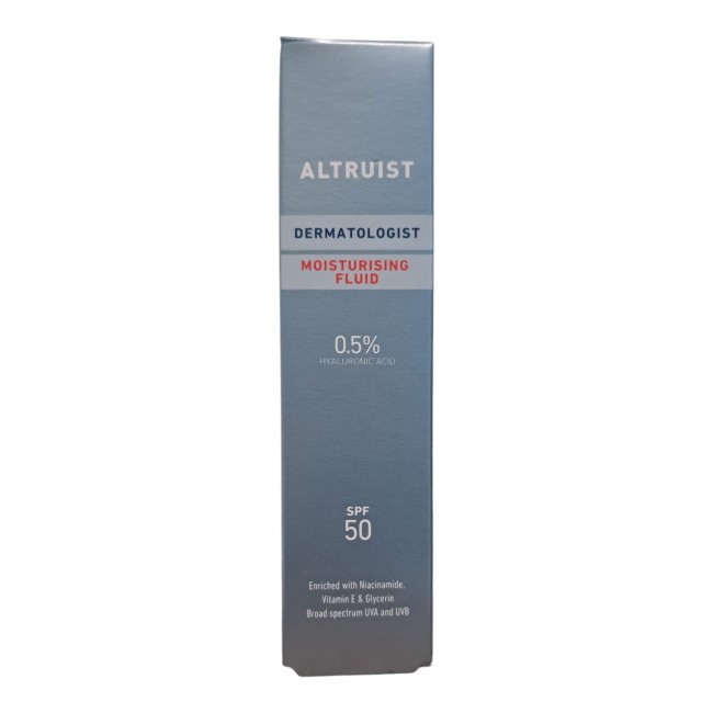 Fluid hidratant SPF50 cu 0.5% acid hialuronic (50ml)
