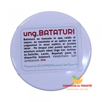 TRATAMENT KERATOLITIC FORTE anti BATATURI cu acid Lactic si Salicilic -20g