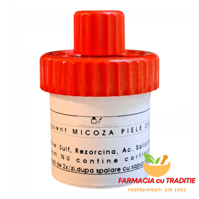 TRATAMENT MICOZA CUTANATA FARA CORTIZONI, cu Rezorcina. 30G
