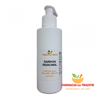 SAMPON MEDICINAL ANTIMATREATA, PSORIAZIS, DERMATITA SEBOREICA cu ketoconazol, sulf si bicarbonat -140ml
