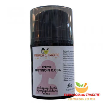 CREMA cu TRETINOIN 0.05% si Moisture Complex-50g- preparat in farmacie